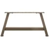 Kavos staliuko kojelės, A formos, 2 vnt., 70x(30-31) cm, plienas
