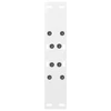 Kavos staliuko kojelės, A formos, 2 vnt., baltos, 50x(42-43) cm, plienas