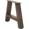 Kavos staliuko kojelės, A formos, 2 vnt., 40x(30-31) cm, plienas