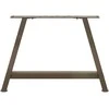 Kavos staliuko kojelės, A formos, 2 vnt., 70x(42-43) cm, plienas