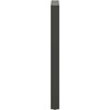 Baro stalo kojos, antracito spalvos, 2 vnt., 60x(100-101) cm, plienas