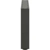 Kavos staliuko kojos, antracito spalvos, 2 vnt., 50x(30-31) cm, plienas