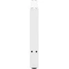 Kavos staliuko kojelės, balta, 2 vnt., 70x(42-43)cm, plienas