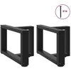 Kavos staliuko kojelės, T formos, 2 vnt., 50x25x(30-31)cm