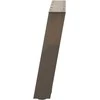 Kavos staliuko kojelės, U formos, 2 vnt., natūralus plienas, 70x(42-43) cm, plienas