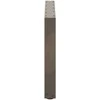 Kavos staliuko kojelės, U formos, 2 vnt., natūralus plienas, 60x(42-43) cm, plienas
