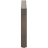 Kavos staliuko kojelės, U formos, 2 vnt., natūralus plienas, 70x(42-43) cm, plienas