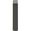 Kavos staliuko kojelės, V formos, 2 vnt., antracito spalvos, 30x(30-31,3) cm, plienas
