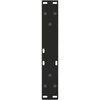 Kavos staliuko kojelės, V formos, 2 vnt., juodos, 30x(30-31,3) cm, plienas