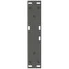 Kavos staliuko kojelės, V formos, 2 vnt., antracito spalvos, 30x(30-31,3) cm, plienas