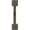 Kavos staliuko kojelės, X formos, 2 vnt., natūralus plienas, 50x(30-31) cm, plienas