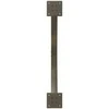 Kavos staliuko kojelės, X formos, 2 vnt., natūralus plienas, 70x(30-31) cm, plienas