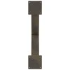 Kavos staliuko kojelės, X formos, 2 vnt., natūralus plienas, 70x(42-43) cm, plienas