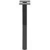 Kavos staliuko kojelės, 2 vnt., antracito spalvos, 28x(42-43) cm, plienas