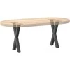 Kavos staliuko kojelės, 2 vnt., antracito spalvos, 38x(42-43) cm, plienas