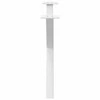 Kavos staliuko kojelės, 2 vnt., baltos, 70x(42-43) cm, plienas, X formos