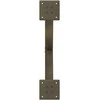 Kavos staliuko kojelės, X formos, 2 vnt., natūralus plienas, 60x(30-31) cm, plienas