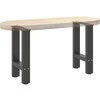 Kavos staliuko kojelės, antracito, 2 vnt., 28x(42-43)cm