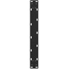 Kavos staliuko kojos, juodos, 2 vnt., 50x(42-43) cm, plienas