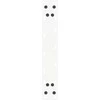 Kavos staliuko kojelės, 2 vnt., baltos, 38x(42-43) cm, plienas, U formos