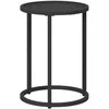 Kavos staliuko komplektas 2 pcs 55 x 55 x 45 cm plienas