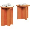 Kavos staliukas 2 pcs Vaško ruda