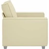Sofa Kėdė Kreminė 100 cm Dirbtinė oda