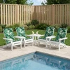 Kėdės aukštu atlošu pagalvėlė GEMERT 4 vnt. 100% poliesteris