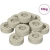 Kėdės kojos grindų apsaugos 18000 vnt. Skaidrus Ø 15 x 16 mm
