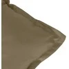 Kėdės pagalvėlės, 2vnt., taupe, 100x50x7cm, audinys