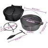 Ketaus puodas Dutch Oven 5,6 l, su priedais