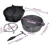 Ketaus puodas Dutch Oven 5,6 l, su priedais