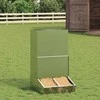 Kiaulių šėrykla Sidabro 55 x 51 x 91,5 cm Cinkuota plienas