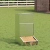 Kiaulių šėrykla Sidabro 55 x 38 x 76 cm Cinkuota plienas