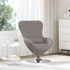 Fotelis Kiaušinio formos krėslas Taupe 63 x 73 x 90 cm audinys