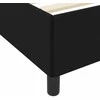Kiemas lova Juoda 100 x 200 cm audinys