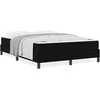 Kiemas lova Juoda 140 x 190 cm audinys
