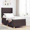 Kiemas lova su LED juostelėmis Ruda 90 x 190 cm audinys