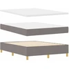 Kiemas lova su pagalve Tortora 200 x 140 cm audinys