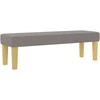 Kiemas lova su pagalve Tortora 200 x 140 cm audinys