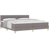 Kiemas lova su pagalve Tortora 200 x 200 cm audinys