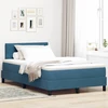 Kiemas lova su galvūgalio Tamsiai mėlyna 120 x 190 cm Aksomas