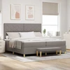 Kiemas lova su pagalve Tortora 200 x 200 cm audinys