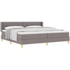 Kiemas lova su pagalve Tortora 200 x 200 cm audinys