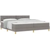 Kiemas lova su pagalve Tortora 200 x 200 cm audinys