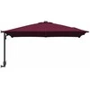 Sodo skėtis Bordo raudona 248,5 x 247,5 x 160 cm