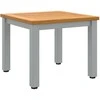 Lauko stalas Natūrali ir pilka 45 x 45 x 38 cm
