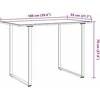 Sodo stalas Ruda 100 x 55 x 70 cm Medis