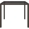 Sodo stalas Ruda 90 x 90 x 75 cm poliratanas