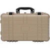 Kelioninis Kieta bagažo dėžė Smėlio 56 x 35 x 23 cm Polipropilenas ir ABS